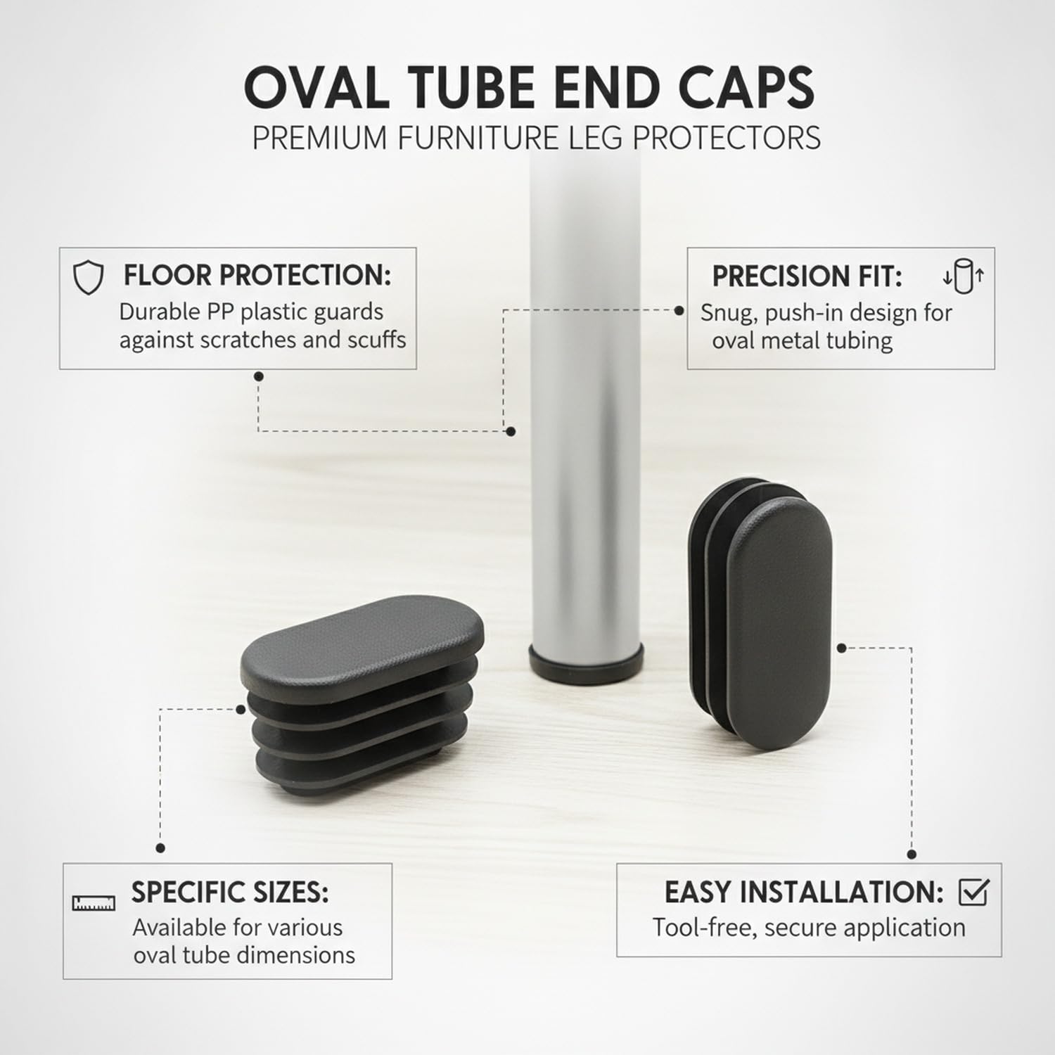 Tappi ovali, 1 PC