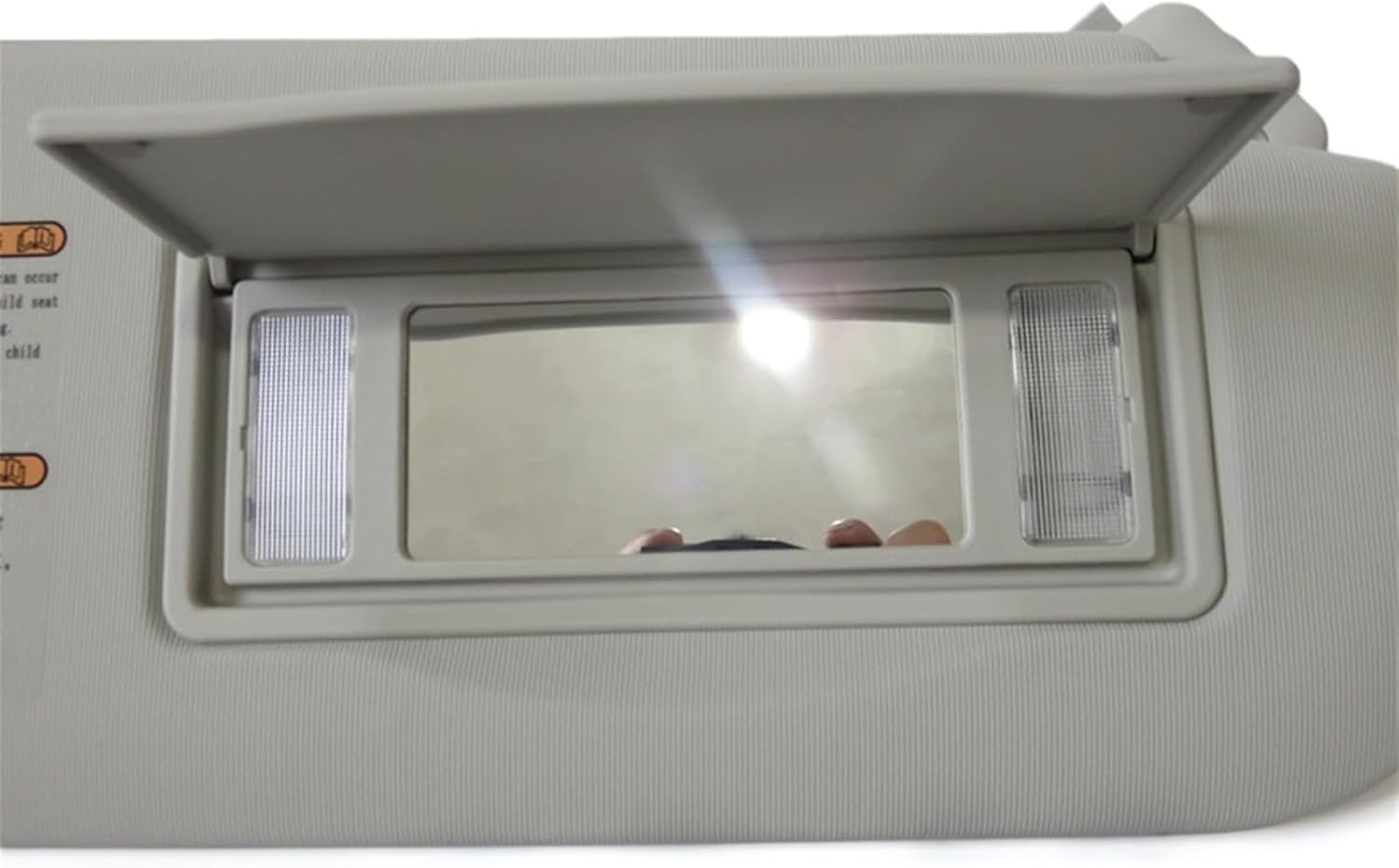 Car Accessories with Lamp Sun Visor Compatible for Mazda 6 M6 2011 2012 2013 2014 2015 with Make-up Mirror Sun Visor Parts(Left)