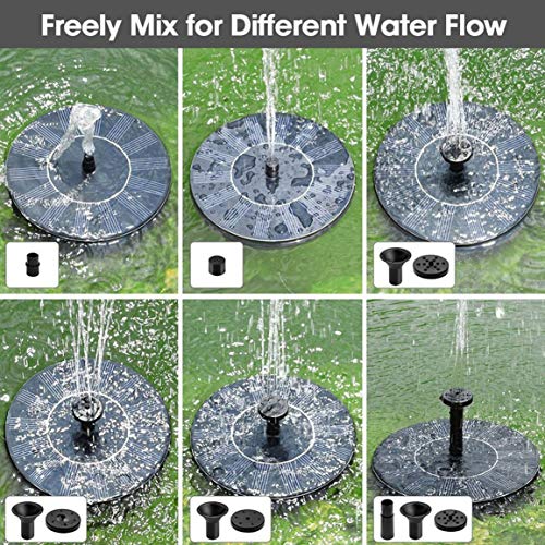 Tuindecoratie Water Drijvende Zonne-energie Fontein Panel Kit Waterpomp Voor Zwembad Vijver Tuin Zonne-sprinkler ➤ HibiscusElla - Image 8