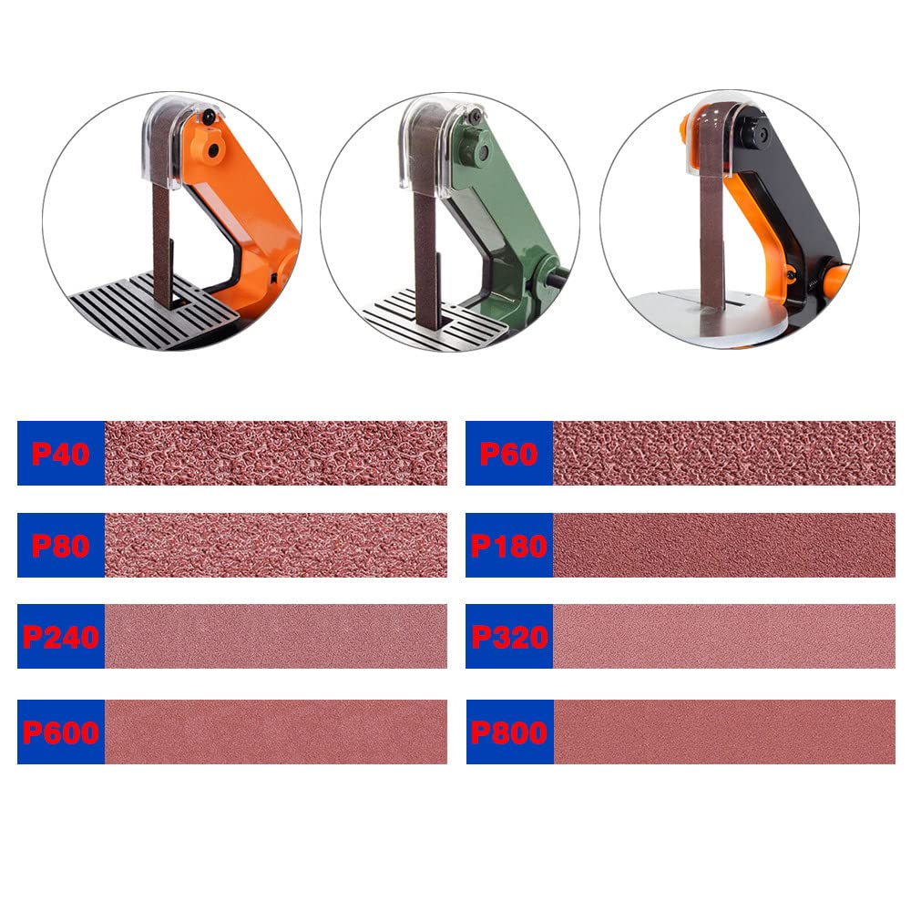 330*30mm Schleifbänr 80/120/240 Körnung Holz Weiches Metall Polieren Schleifpapier Schleifbänr Für Bandschleifer Schleifwerkzeug  1420