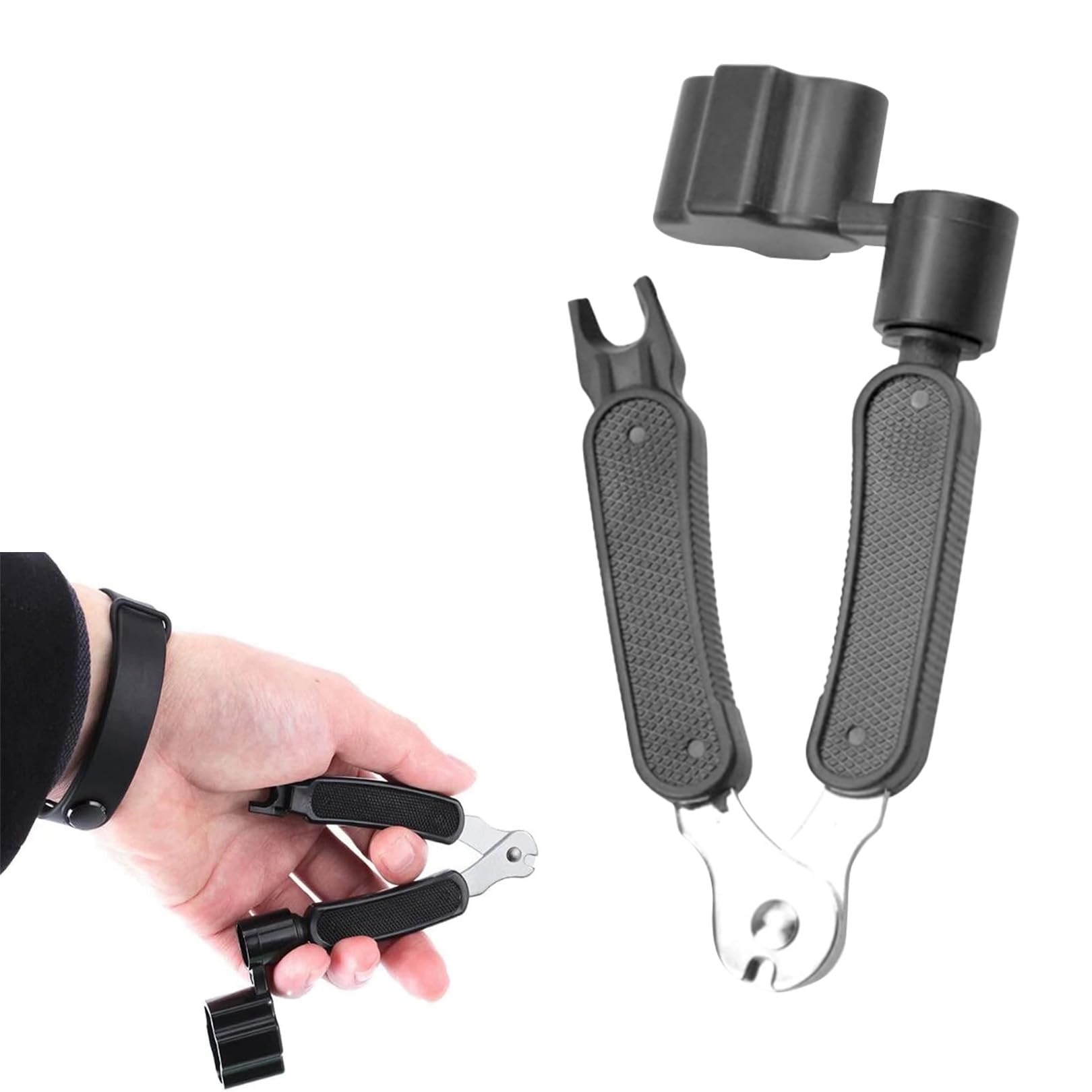 Guitar String Winder,Guitar String Cutter,Guitar Tools,3 In 1 Functional Guitar String Changing,Guitar String Adjuster,Multifunctional Guitar Repair Parts,For Instrument Repairing Guitar