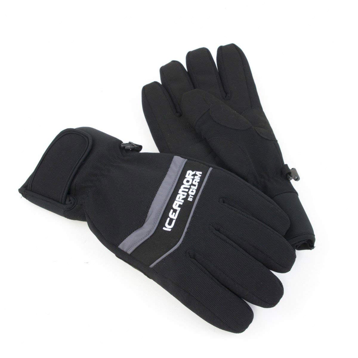 CLAM ICEARMOR Edge Glove - Med, Black