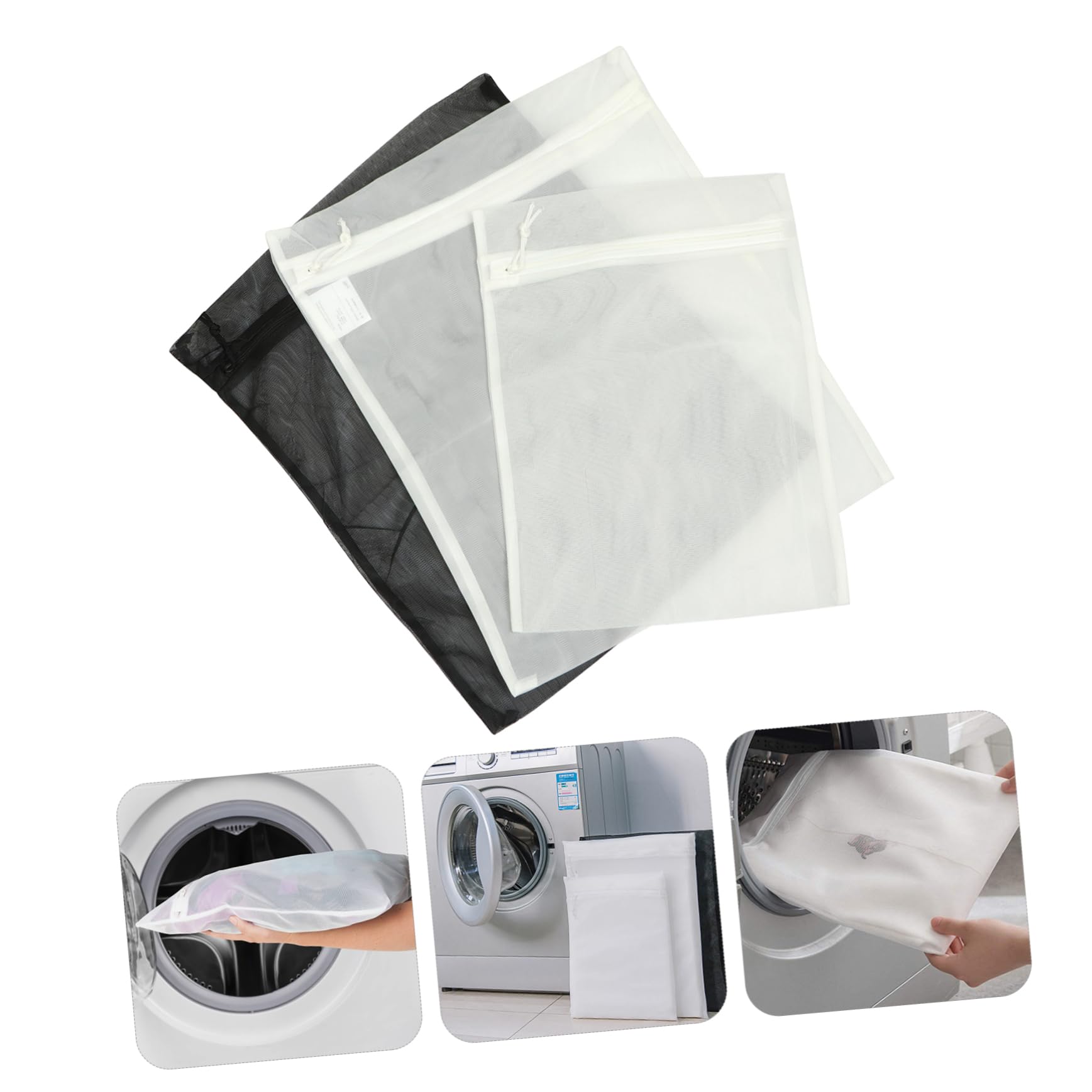 MAGICLULU 9stücke Teiliges Set Wäschenetze Für Empfindliche Kleidung Waschbeutel Für Unterwäsche Shirts Geeignet Für Waschmaschine Mit Reißverschluss Schützt Vor Verwicklungen Und