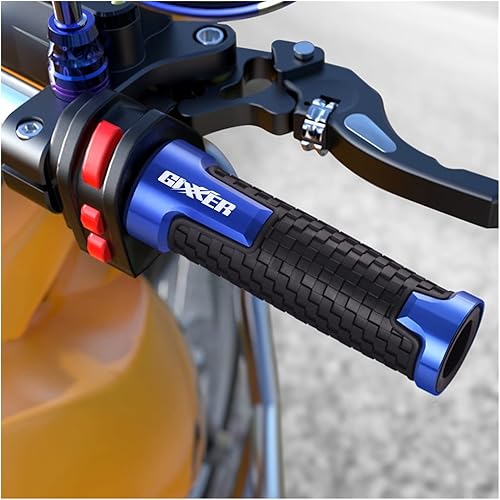 Miniatura 6 de Empuñaduras de manillar de motocicleta para manubrio de motocicleta, empuñaduras de goma CNC para Suzuki Gixxer 150 Sf 250 Sf Gixxer 155 2020 2021