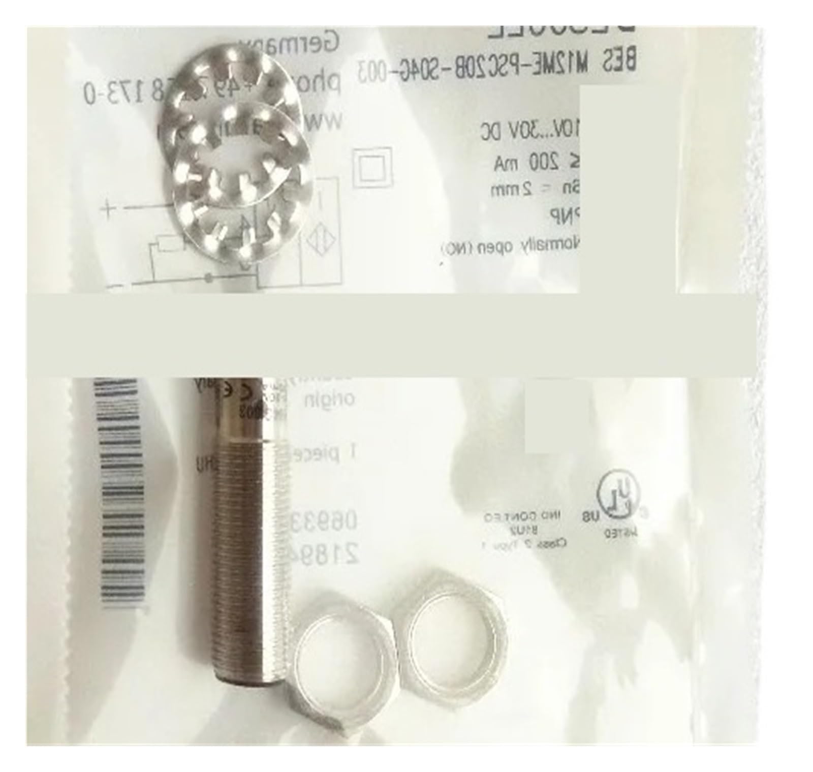 XDDQWSWA 1PC M12ME-PSC20B-S04G-003 or M12ME-NSC20B-S04G-003 Proximity Switch Sensor(-NSC20B-S04G-003)