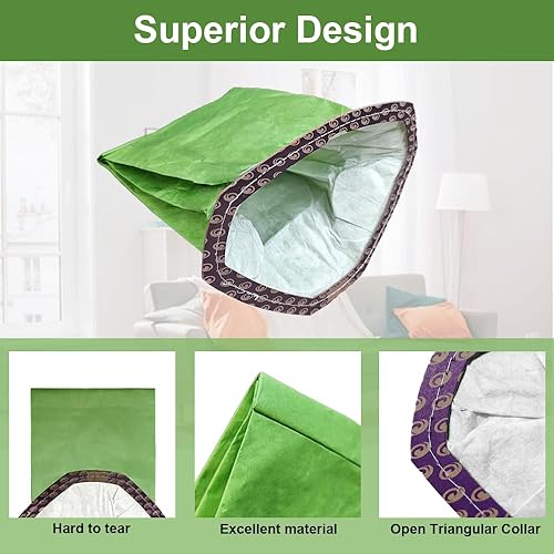 Miniatura 4 de Paquete de 30 bolsas de filtro 107314 compatibles con aspiradora ProTeam de 6 cuartos de galón Super Coach Pro 6, ProVac FS 6, GoFit 6, GoFit 6 PLUS