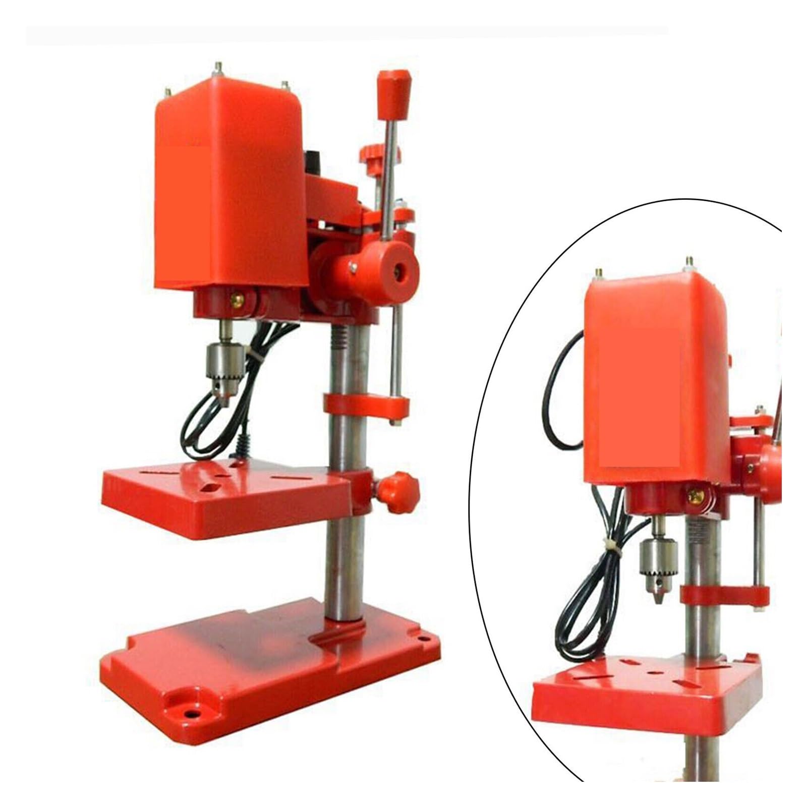 Trapano a colonna da banco, Supporto for mini trapano a colonna da banco Trapano for utensili da lavoro in metallo di alta precisione, supporto for trapano a colonna da banco Compatto e di alta precis