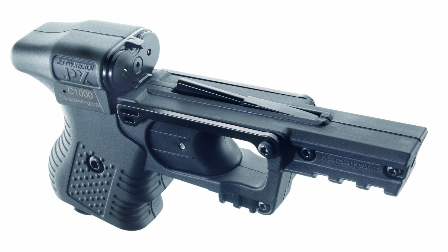 Pfefferspraypistole Jet Jpx mit Ziellaser mit Zulassung vom BKA Tierabwehrgerät