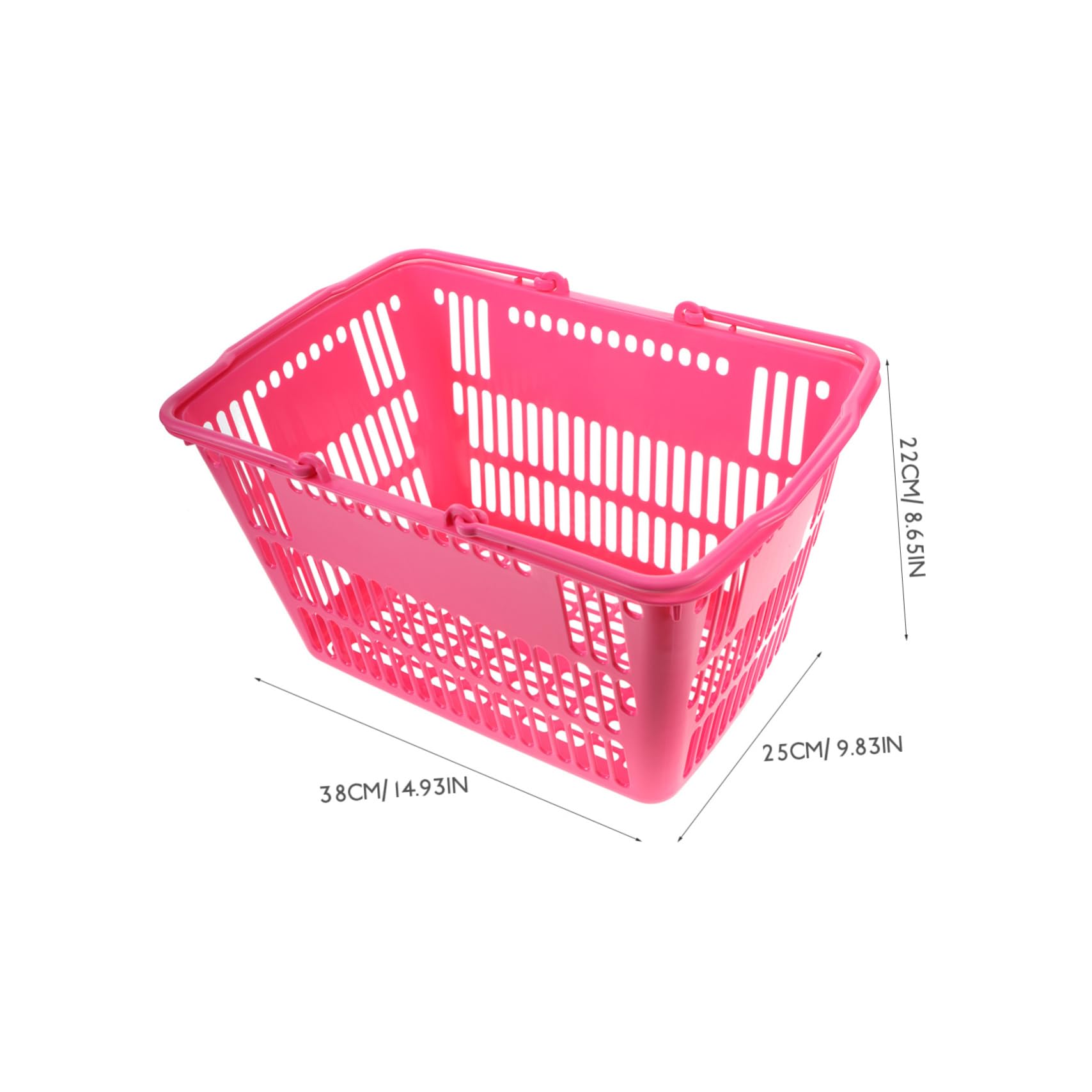 Anneome Cesta De La Compra Artículos Diversos Contenedor De Almacenamiento Cesta Hueca Pequeña Cesta De Ducha Escritorio Cestas Cestas Con Asa Cómoda Cesta Cesta De Supermercado Cestas