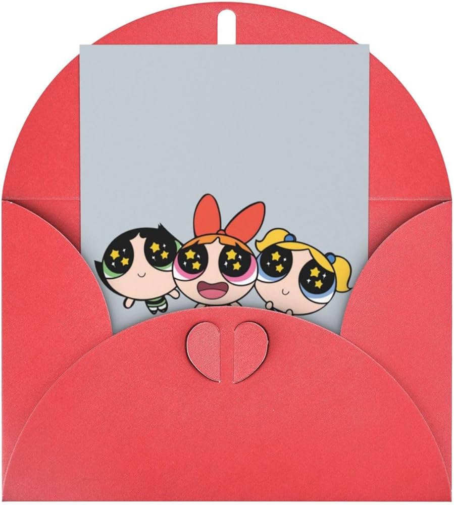 Amazon | パワーパフガールズ (2) グリーティングカード はがき 封筒 Amazon | パワーパフガールズ (2) グリーティングカード はがき 封筒