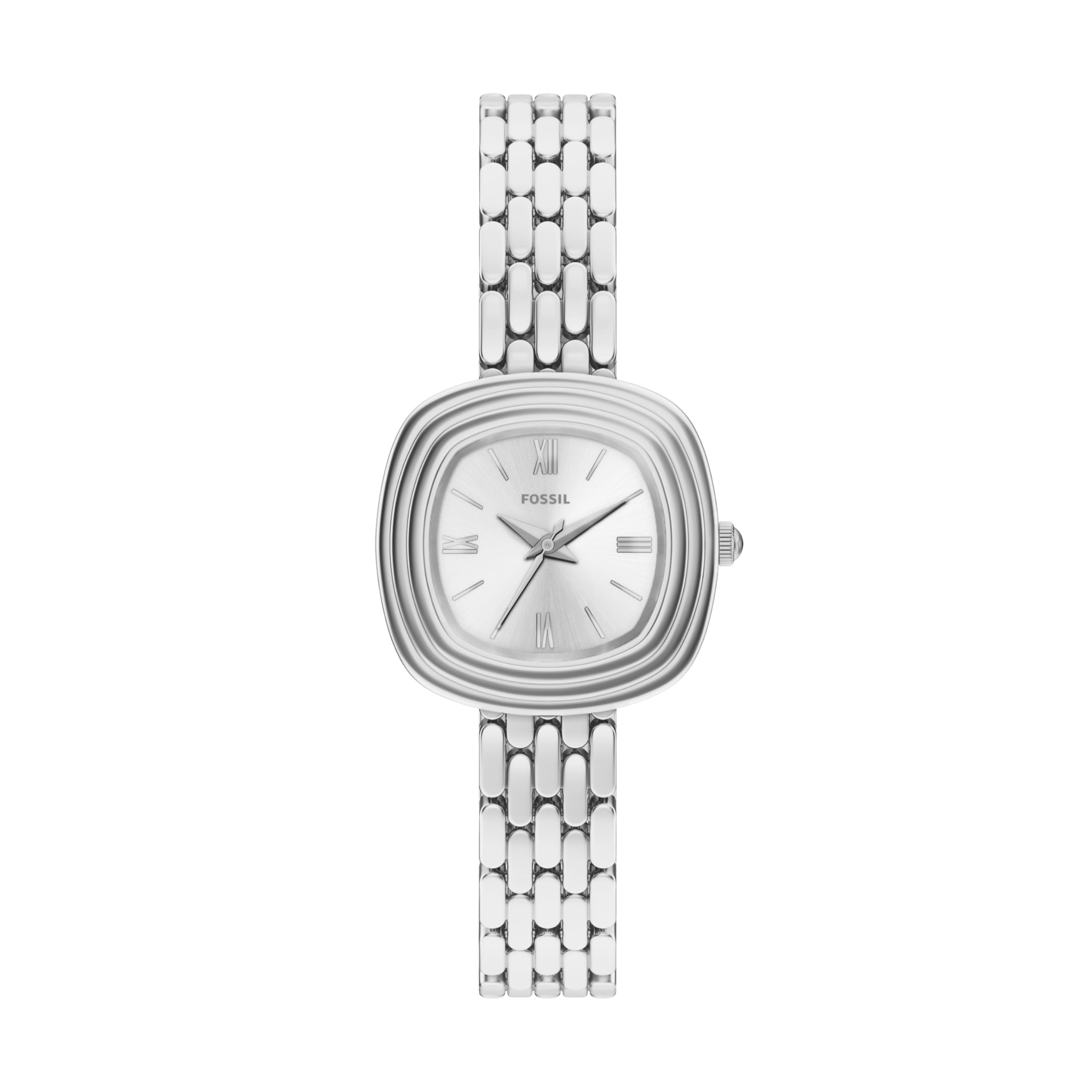 Fossil Emerson Donna Orologio in acciaio inossidabile color argento 30MM, ES5508