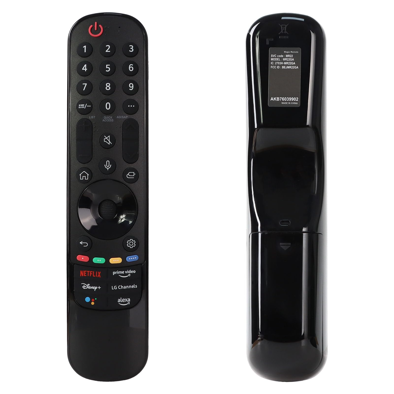Control Remoto por Voz AN-MR22GA AKB76039902 Uso for el Control Remoto mágico de televisores Inteligentes domésticos de la Serie AN-MR22 AN-MR22A