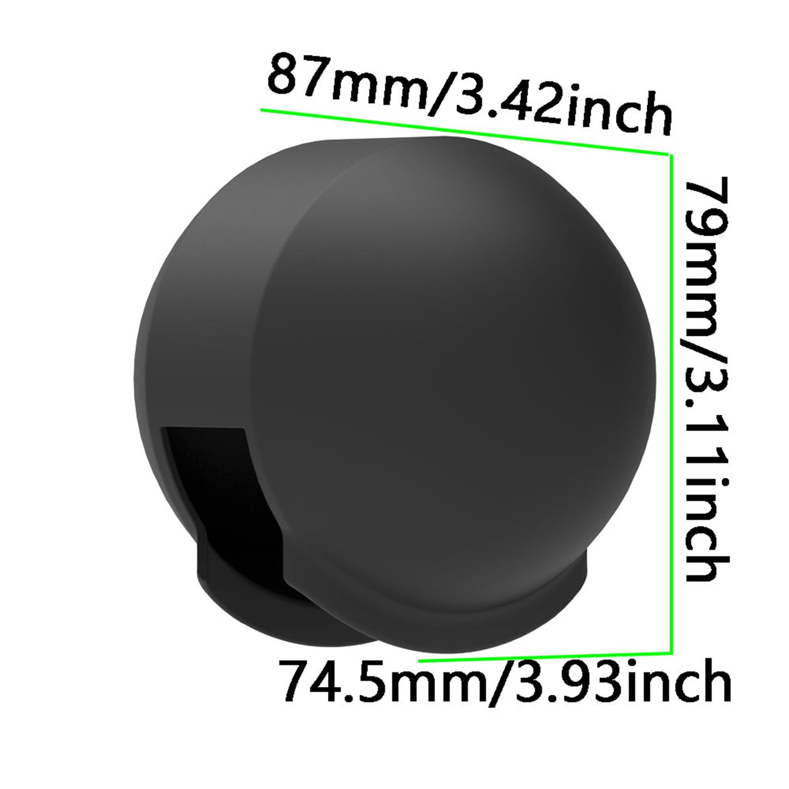 Funda impermeable para cámara de buceo/funda de silicona, carcasa subacuática ligera para accesorios impermeables de 360 grados
