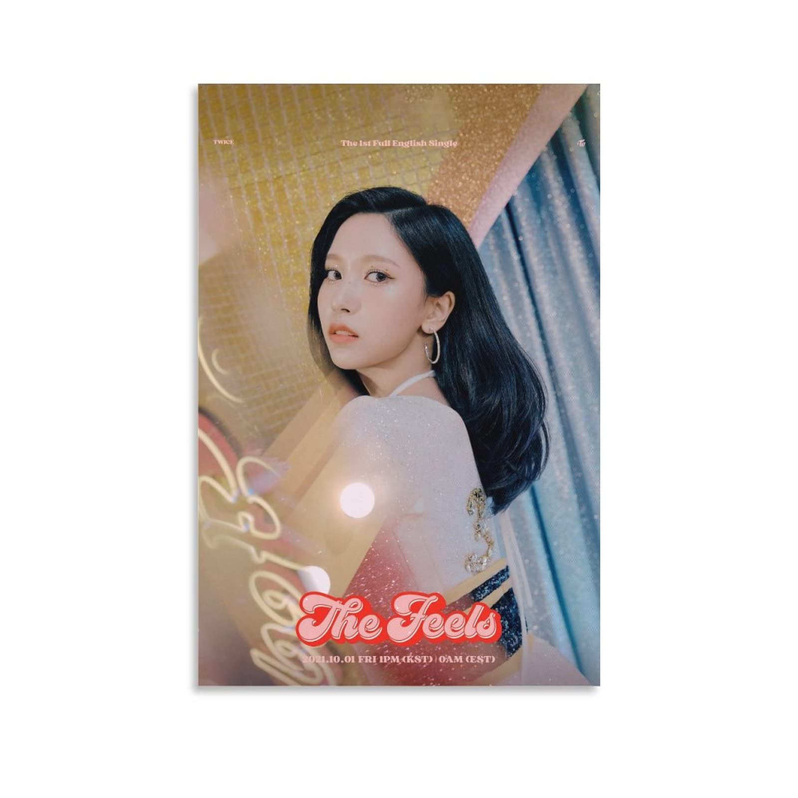 TWICE ミナ タペストリー ファブリックポスター 3点セット Amazon.co.jp: TWICE ミナ ポスター 掛け画 壁飾りポスター 部屋