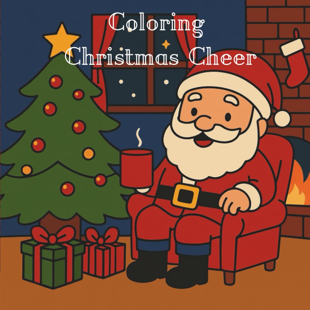 Coloring Christmas Cheer: A Children's Coloring Book
