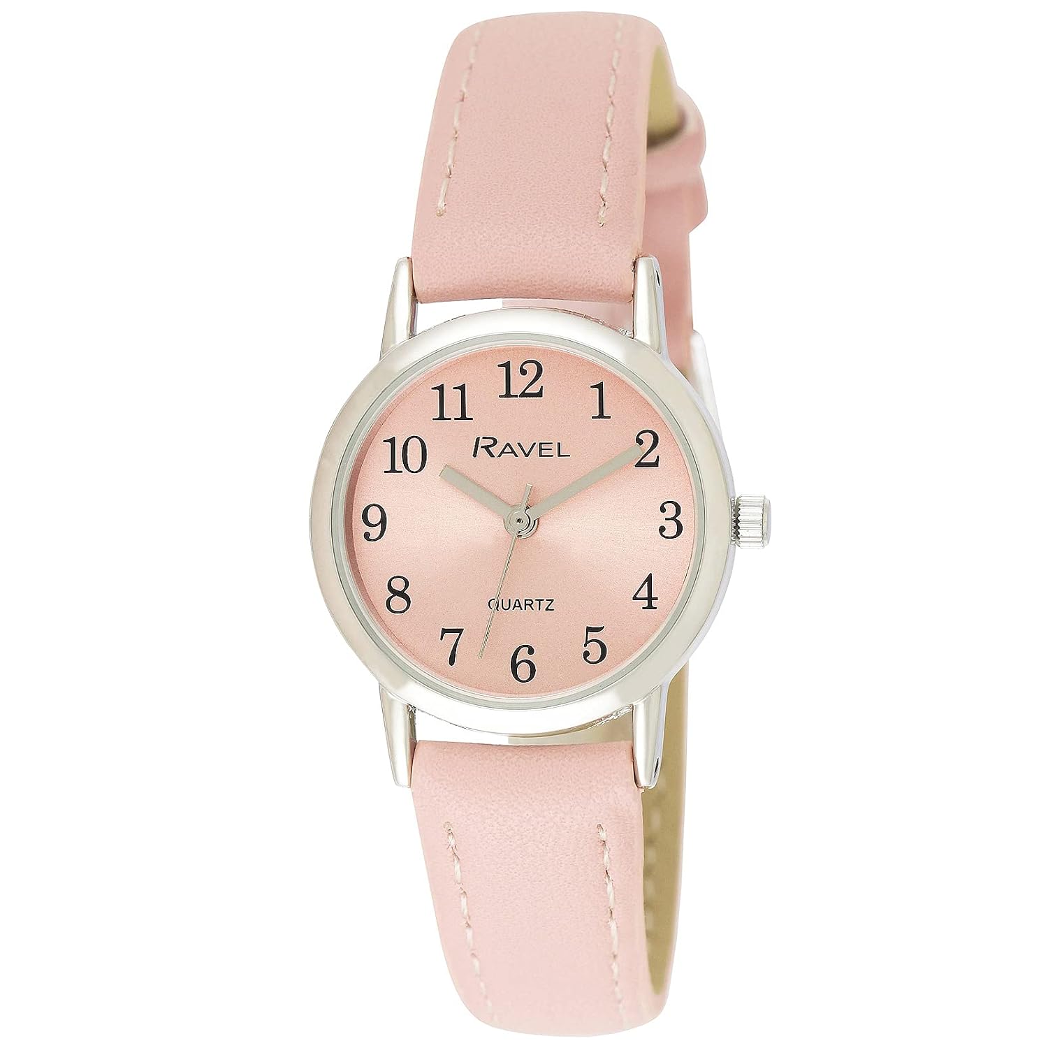 Ravel - Women's Pastel Coloured Everyday Silver Tone Watch (27mm case) - Image 3