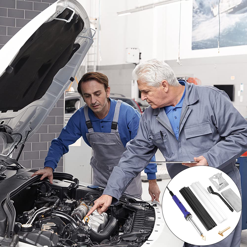 Saldatore Per Plastica 150W - Kit 3-in-1 Con Punte E Bacchette, Per Riparare Paraurti, Kayak, Etc. - Foto 5
