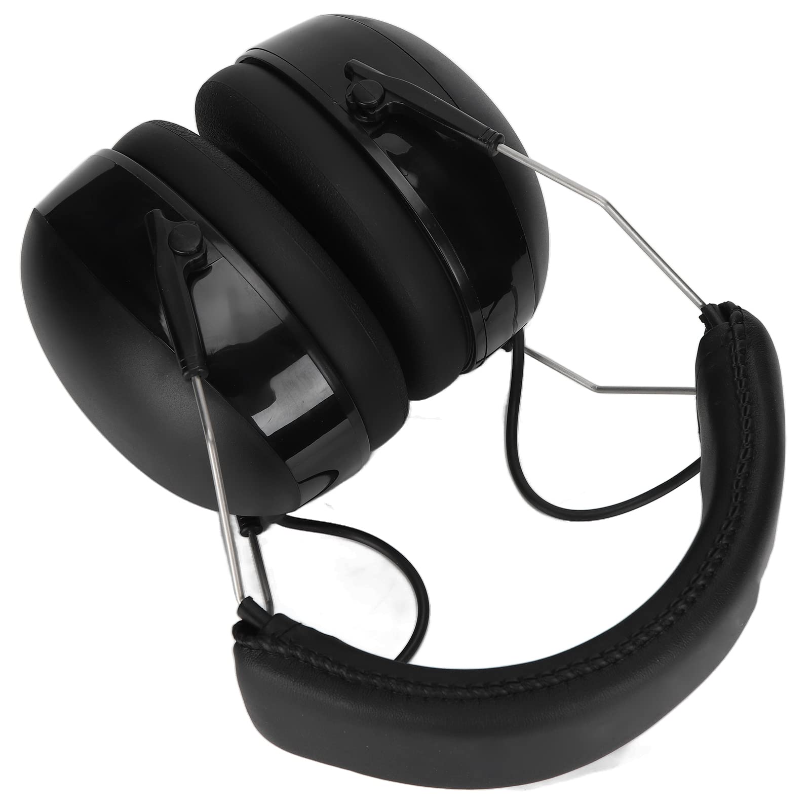 Bezprzewodowe Słuchawki z Redukcją, Słuchawki Bluetooth 5.0 z Ochroną Słuchu, NRR 28 DB/3,5 MM AUX Jack Zestaw Słuchawkowy do Koszenia Trawy, Zamiecie śniegu, Roboty Budowlane