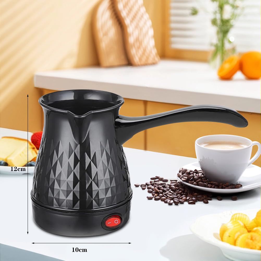 Cafetera turca, cafetera turca, cafetera de 500 ml, cafetera turca, cafetera turca Cezve, cafetera moca, jarra de leche, cafetera turca, mocha turca