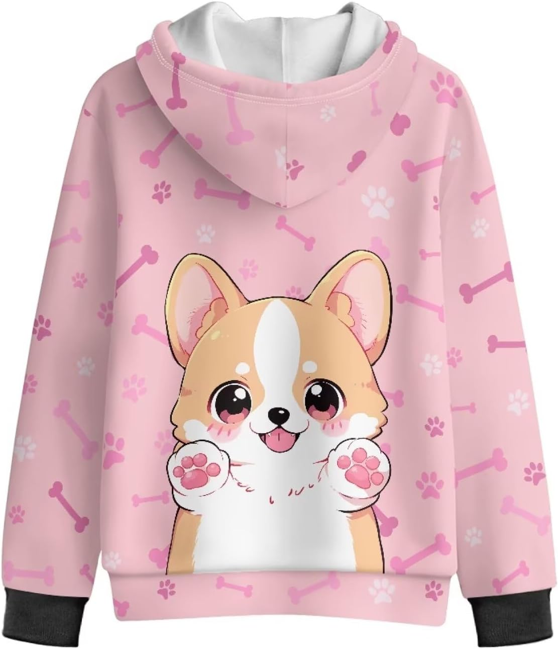 Girls Fleece Zipper Hoodies with Pockets Warmly Breathable Sweatshirts Long Sleeve Sweatshirt for Teen Girl