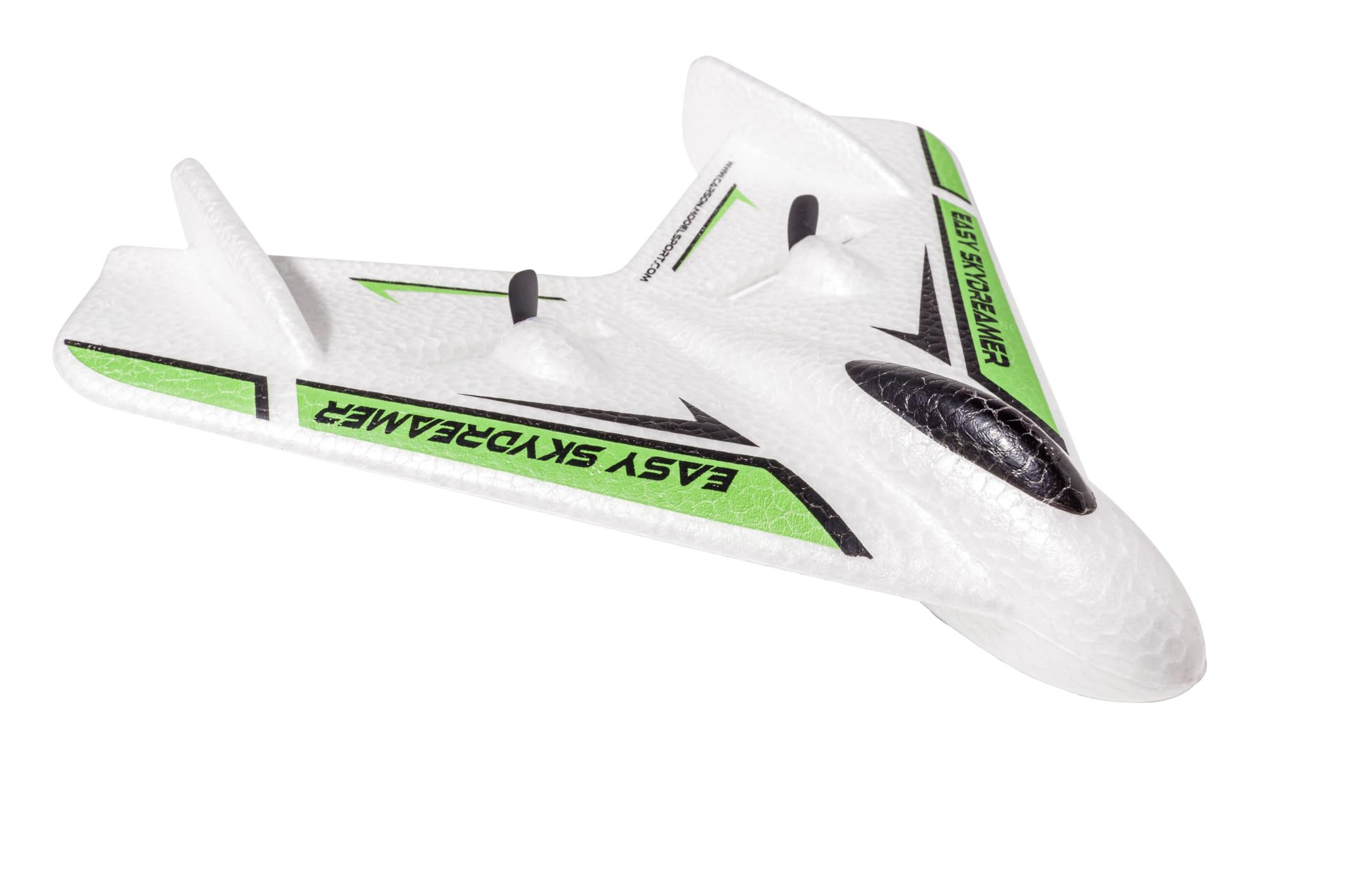Carson 500505035 Easy Skydreamer 2,4 G 100% RTF Vert – aéromodèle télécommandé, Avion RC, modèle Robuste RTF (Ready to Fly) pour débutants, avec Piles et télécommande