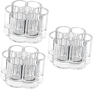 3 cajas transparentes de almacenamiento de co...