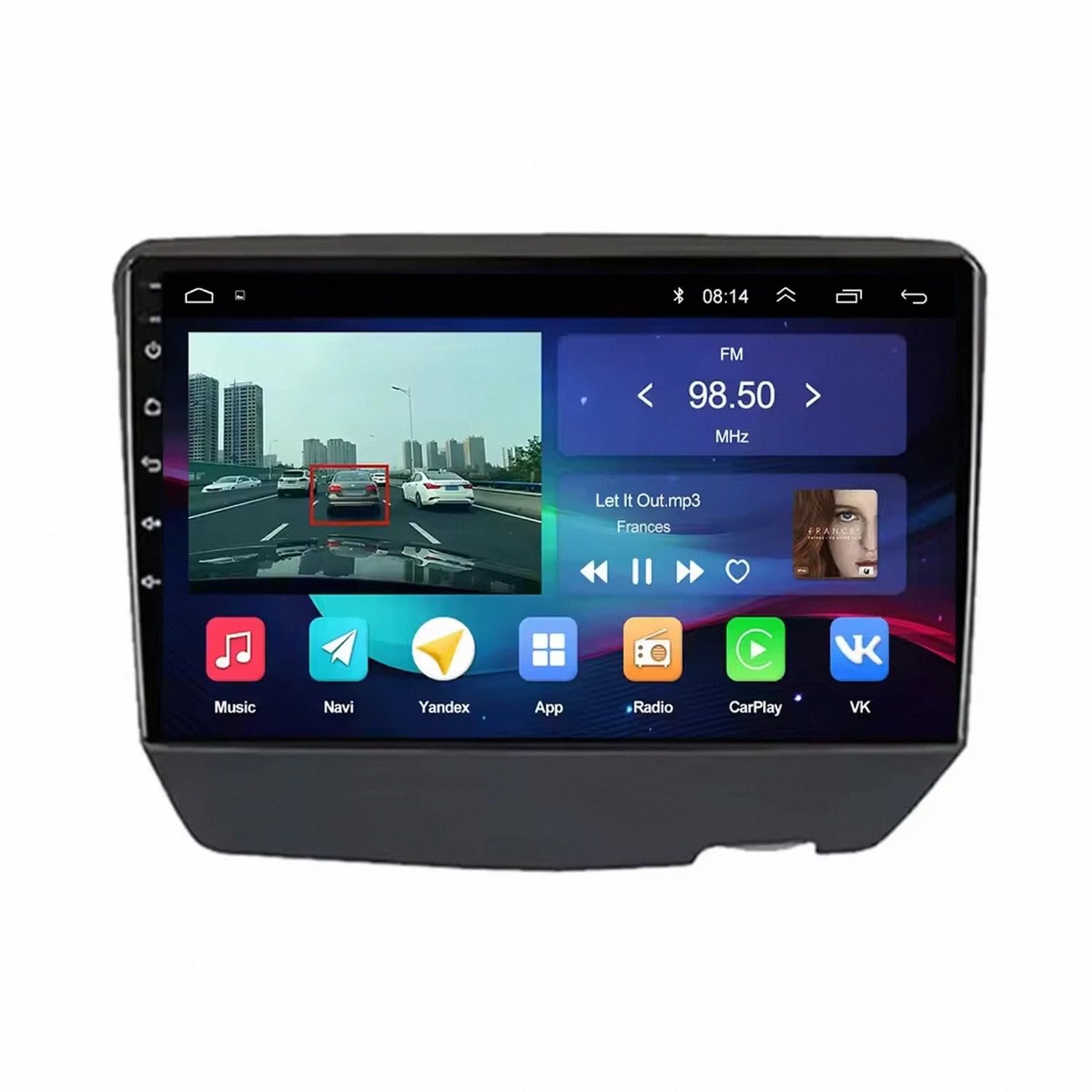 Radio de coche 2 DIN con Android Auto y Bluetooth para Toyota Avalon 8