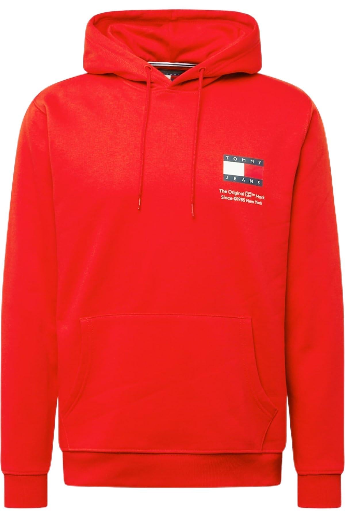 Tommy Hilfiger Bluza sportowa Mężczyźni Tjm Reg Essential Flag Hood Ext