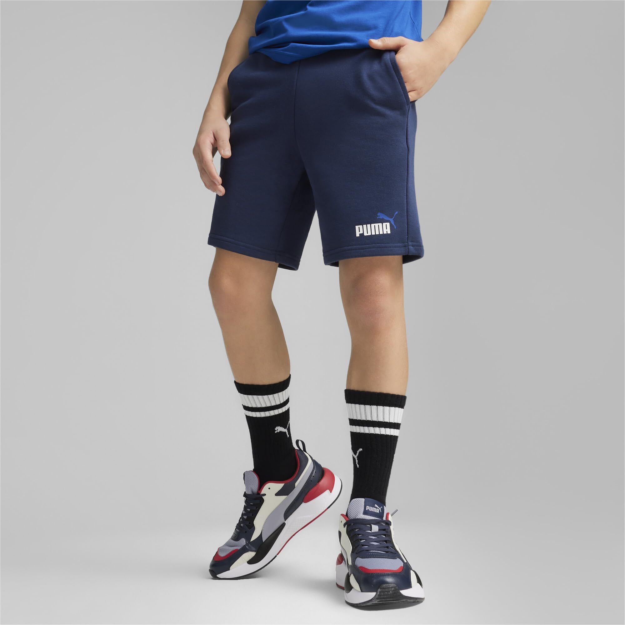 PUMA Jungen Strick Shorts ESS+ 2 Col Shorts Tr B