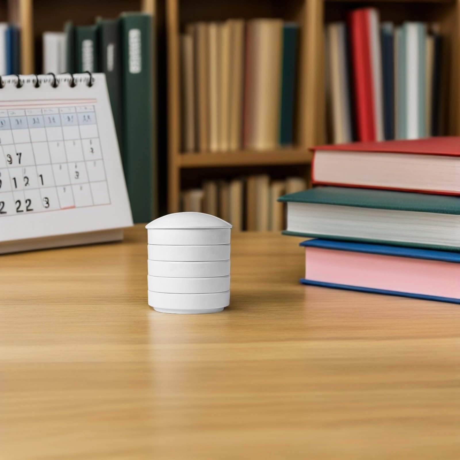 Tavolozza Ceramica a Cinque Strati Bianca per Pittori e Studenti