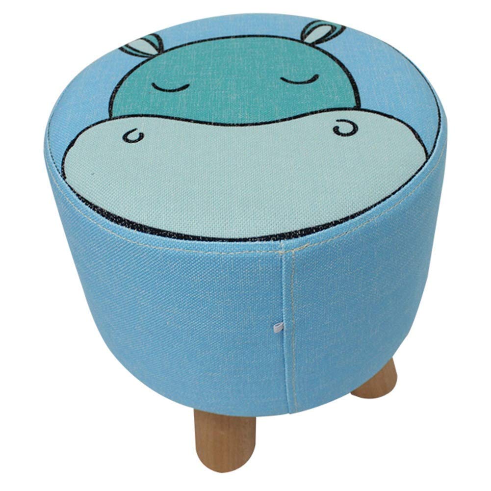 Reposapiés para sofá MU cubo infantil de 29x29 cm y taburete bajo de dibujos animados