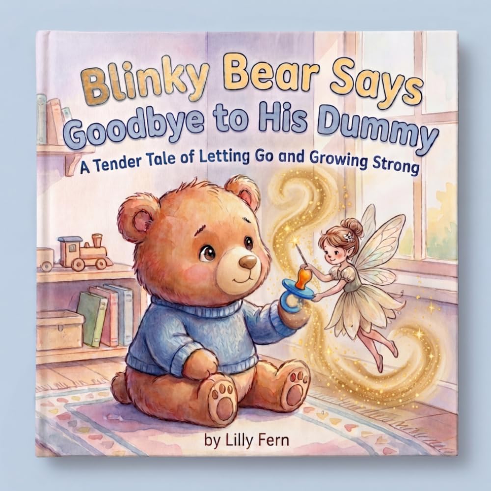 Blinky Bear Says Goodbye to His Dummy: A Tender Tale to Help Toddlers Stop Dummy or Pacifier Use with Confidence and Comfort