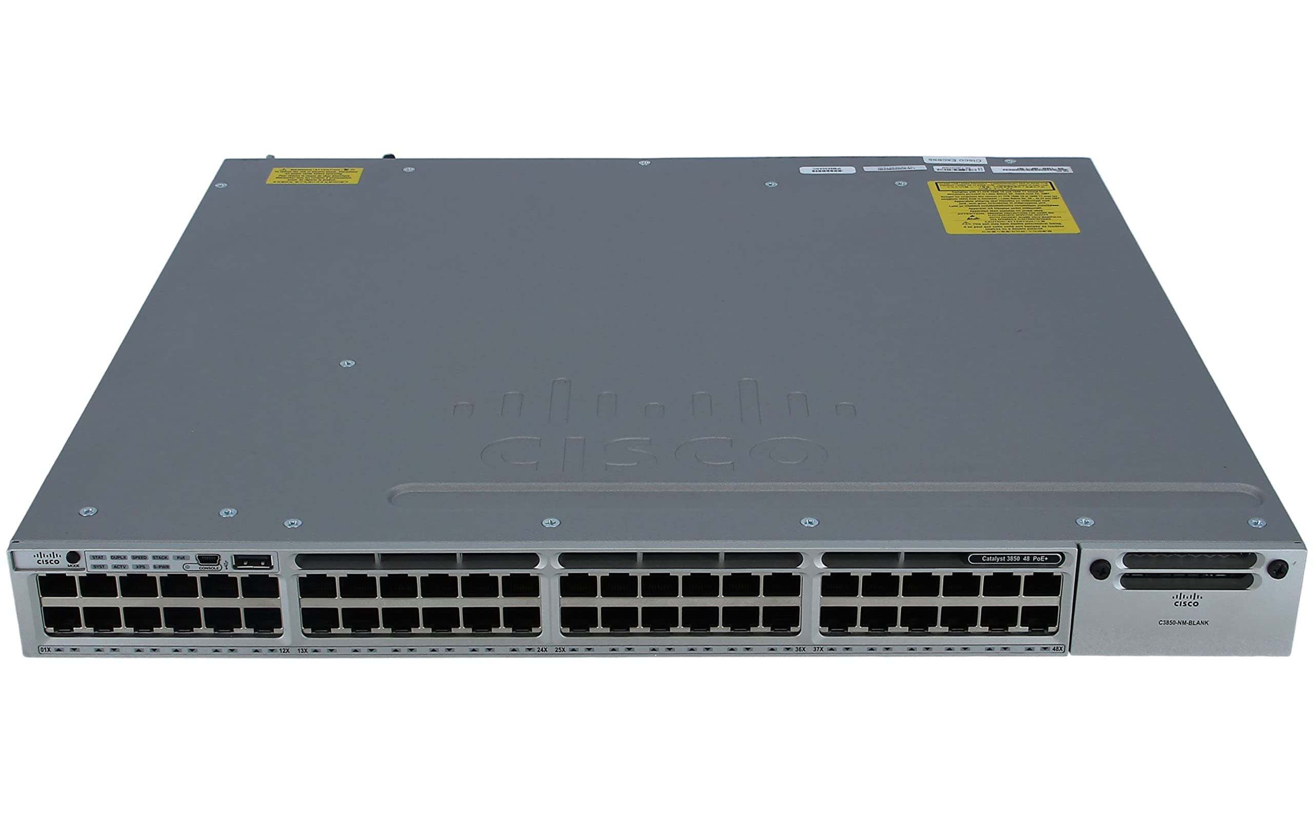 Cisco WS-C3850-48P-L Catalyst 3850 48-Port Gigabit PoE+ Switch