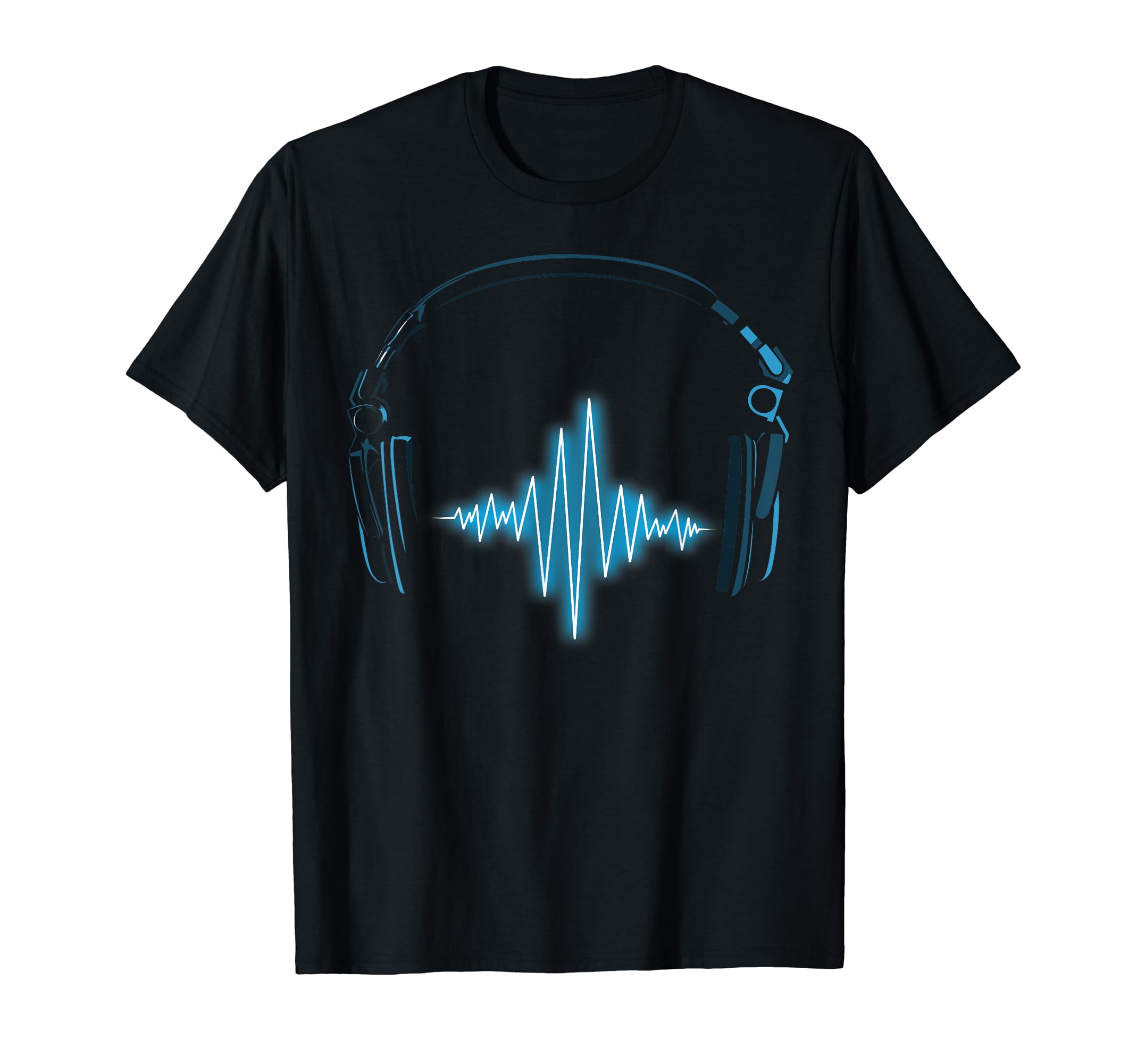 Hardstyle Crâne Dj Casque Crâne Homme Musique Edm T-Shirt