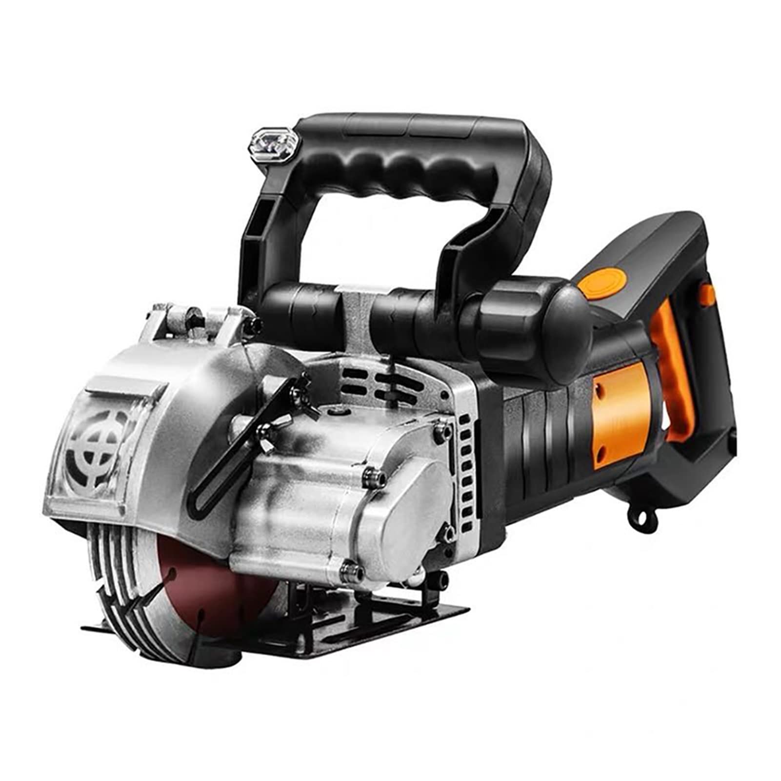 Rsgxlfqzvak One Color Wall Cutting Machine, 5500W Electric Wall Chaser Steel Concrete Groove Cutting Machine 5000R/Min Slotting Circular Saw Power Tool