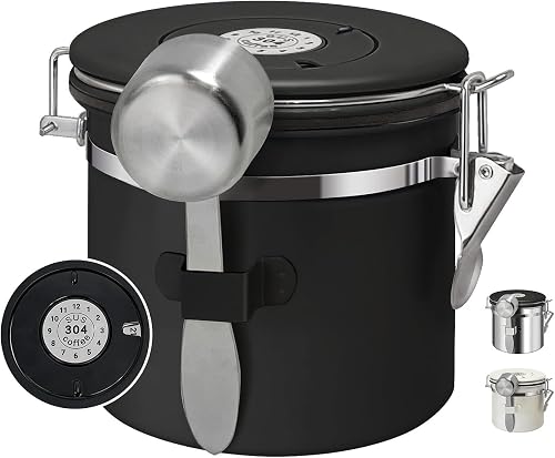 1.2L Airtight Vacuum Coffee Canister