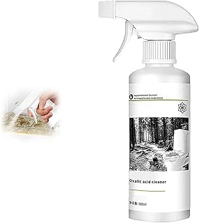 Multi-Purpose Oxalic Acid Cleaner Spray,Suitable for use on tiles, in bathrooms, on the surface of stones, Rust & Stain Remover for Indoor/Outdoor Use（3pcs） (1pcs)