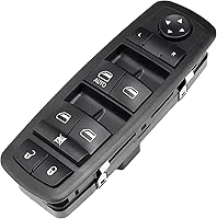Vista 1 de Interruptor de ventana eléctrica compatible con 2009-2010 Journey, 2007-2011 Nitro, 2008-2012 Liberty 4602632AC, 4602632AD, 4602632AE, 4602632AF