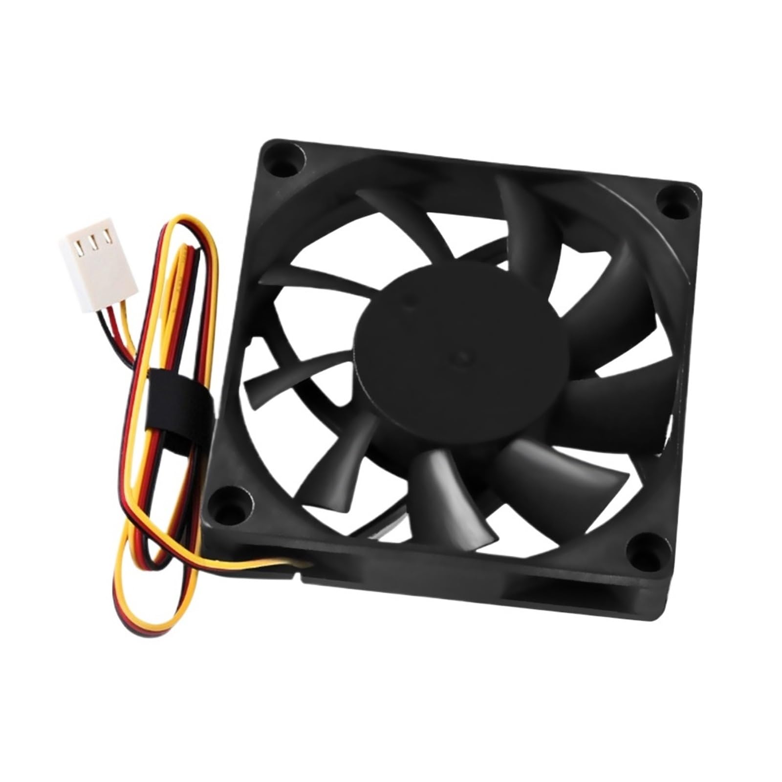 1 pz Radiatore silenzioso 70x70x15mm Cuscinetto idraulico 12V Computer PC CPU Ventola di raffreddamento silenziosa 3000RPM for case