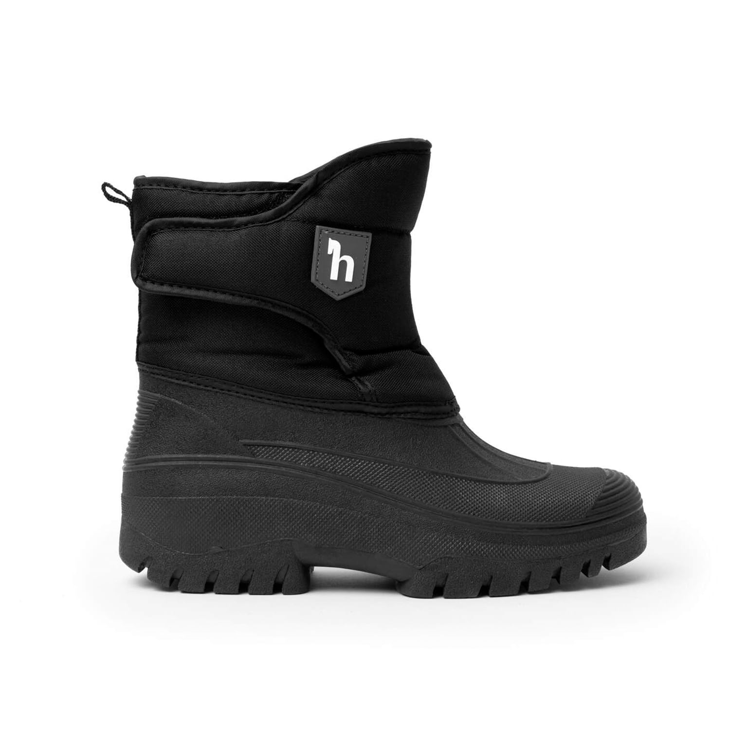 HORZE Stallschuhe wasserdicht Spirit, Stallstiefel Damen Kinder, Winterstallschuhe gefüttert, schwarz, 39