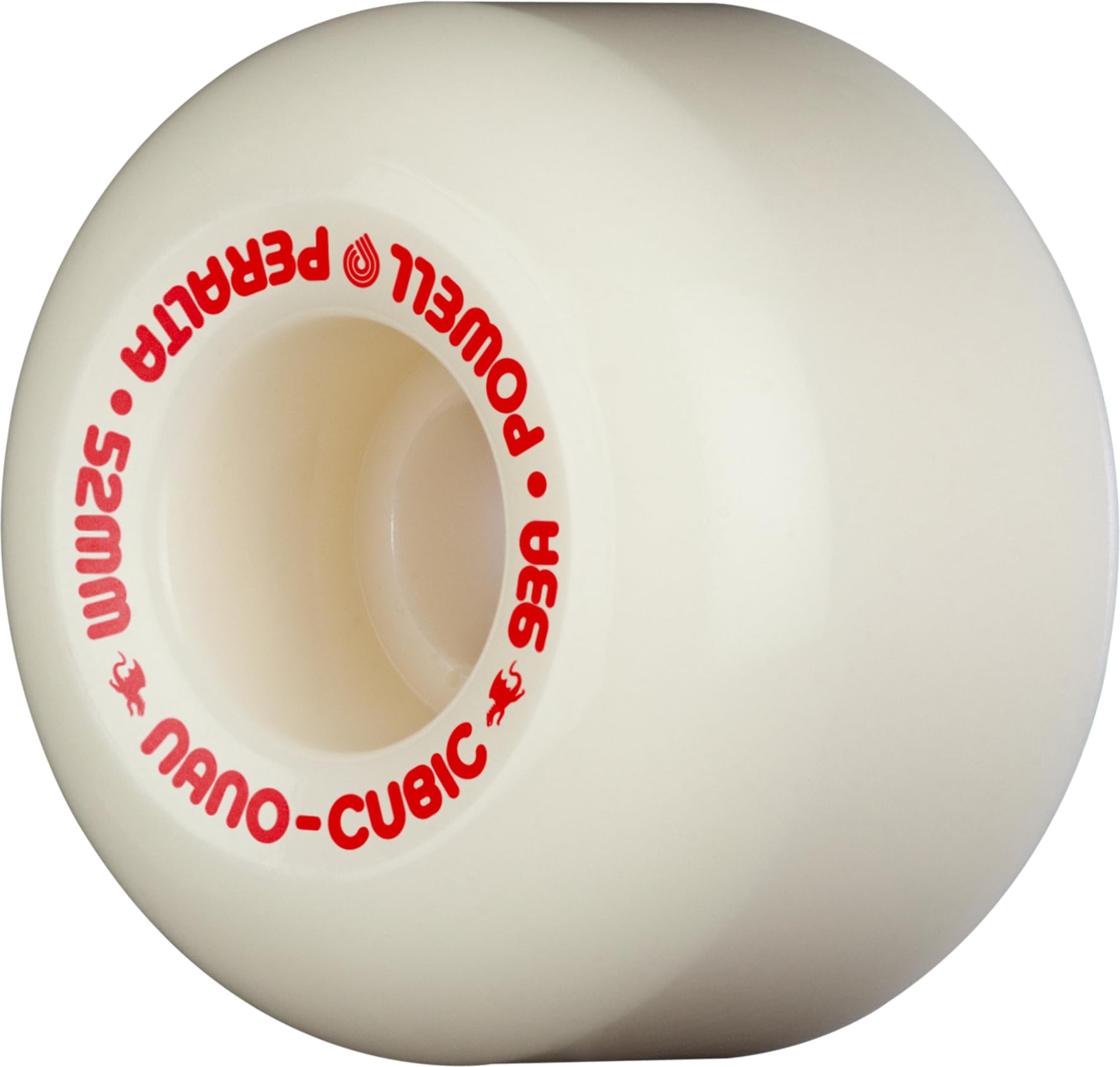 Powell Peralta Dragon Formula Skateboard Wheels 93A, Nano Cubic, 52mm x 36mm