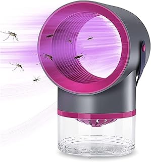HXR Electric Indoor Mosquito Trap Insect Mosquito Killer USB Lamp Bug Catch No Noise Insect Killer Flies Trap Lamp for Indoor Outdoor Office Insect Repellent (Color : Grey)
