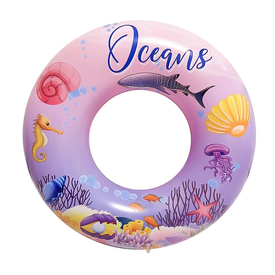 Image of Cockatoo Inflatable PVC Swimming Floats with Handles, Small Swimming Pool Floats