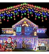 JIXXULVU 159 FT Christmas Lights Outdoor, 1458 LED Waterproof