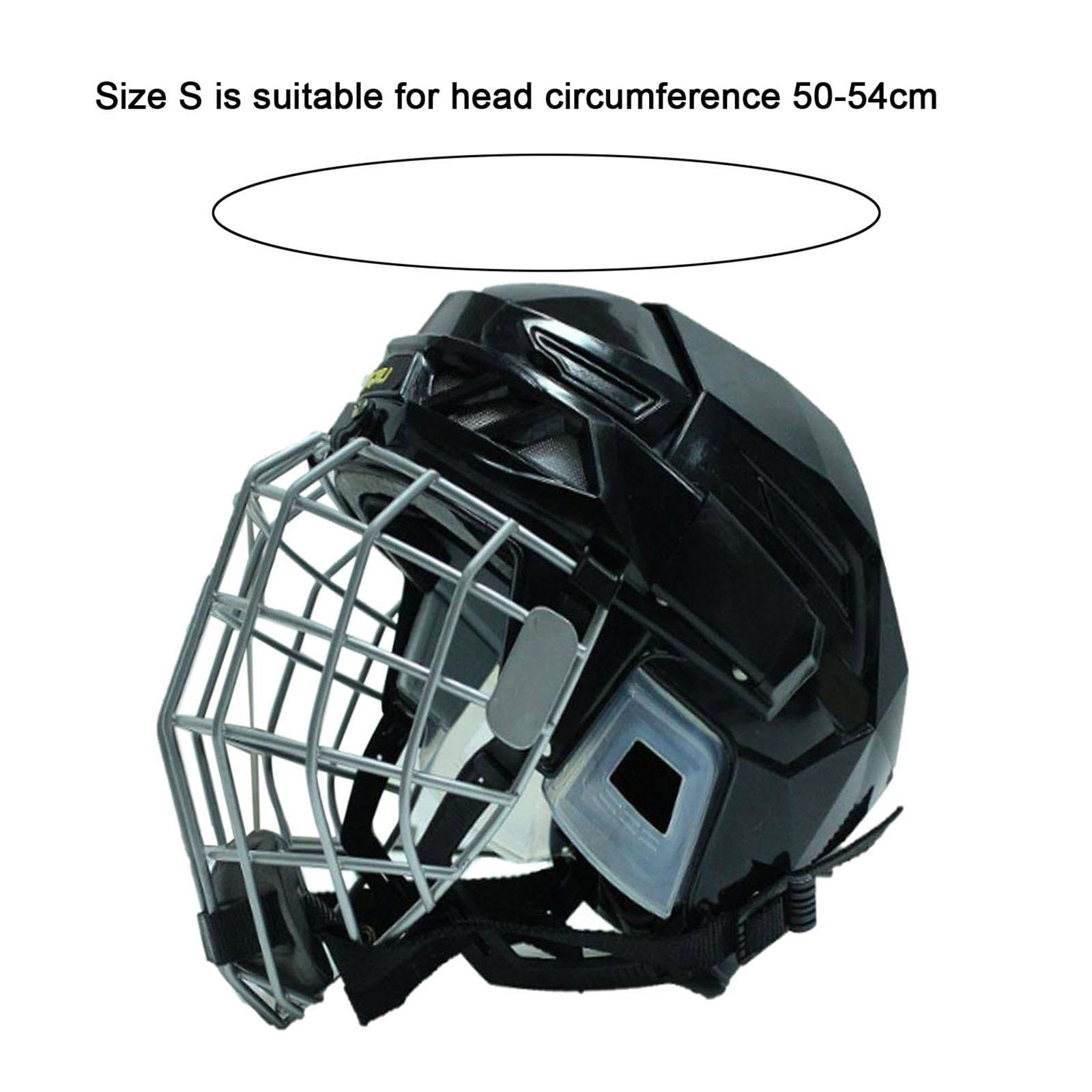 LOVIVER Casco para Hockey Y Patinaje sobre Hielo