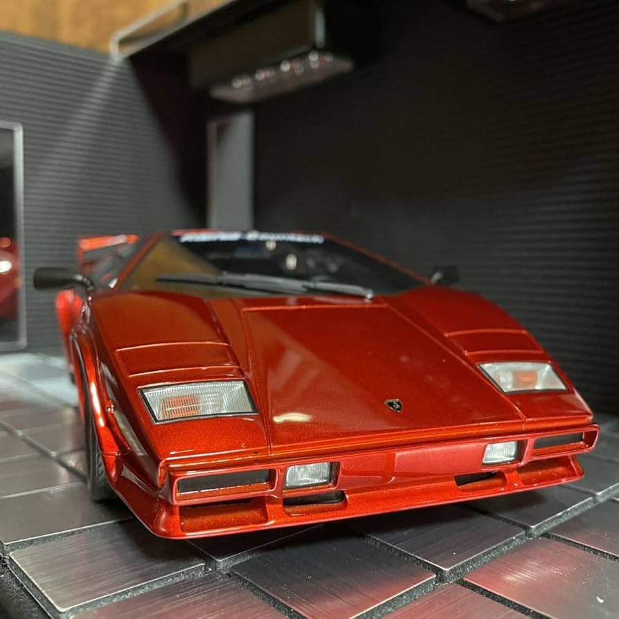 GT SPIRIT ランボルギーニ カウンタック レッド　ケーニッヒカスタム Amazon.co.jp: 品 GTスピリット 1/18 ランボルギーニ ケーニッヒ