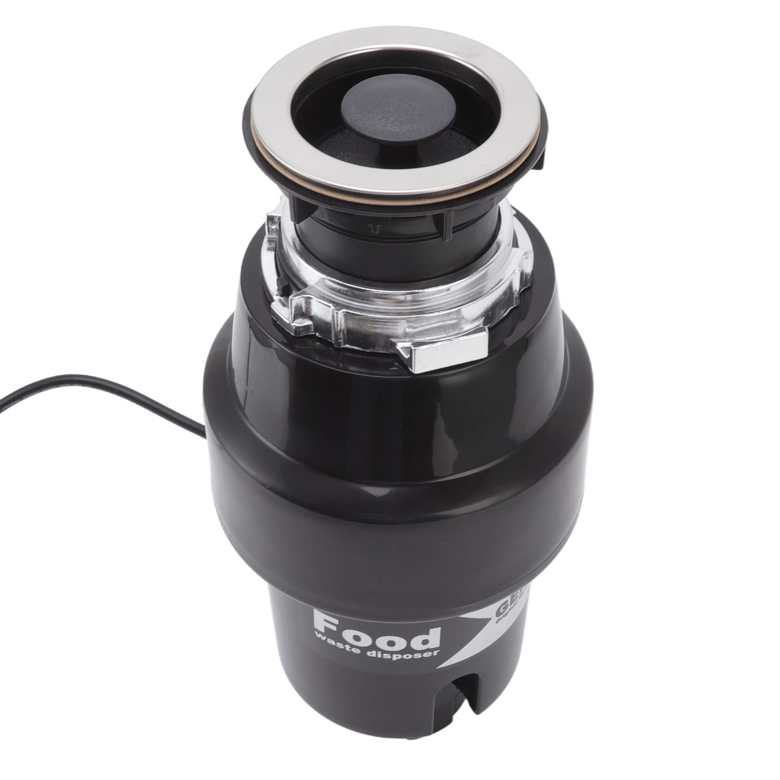 Trituradora trituradora de basura para eliminación de residuos de alimentos de cocina, de molienda de acero inoxidable, 220 V, para uso en alcantarillado de fregadero doméstico