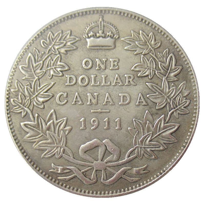 Amazon.co.jp: 銀貨 カナダドル 1911年 外国レプリカ 記念硬貨