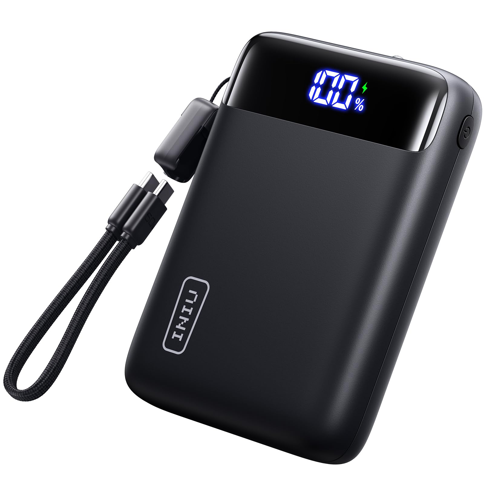 INIU Portable Charger, Smallest 22.5W 20000mAh USB C in & Out Power Bank Fast Charging, PD 3.0+QC 4.0 LED Display Phone Battery Pack Compatible with iPhone 17 16 15 14 Pro Samsung S24 Google iPad etc