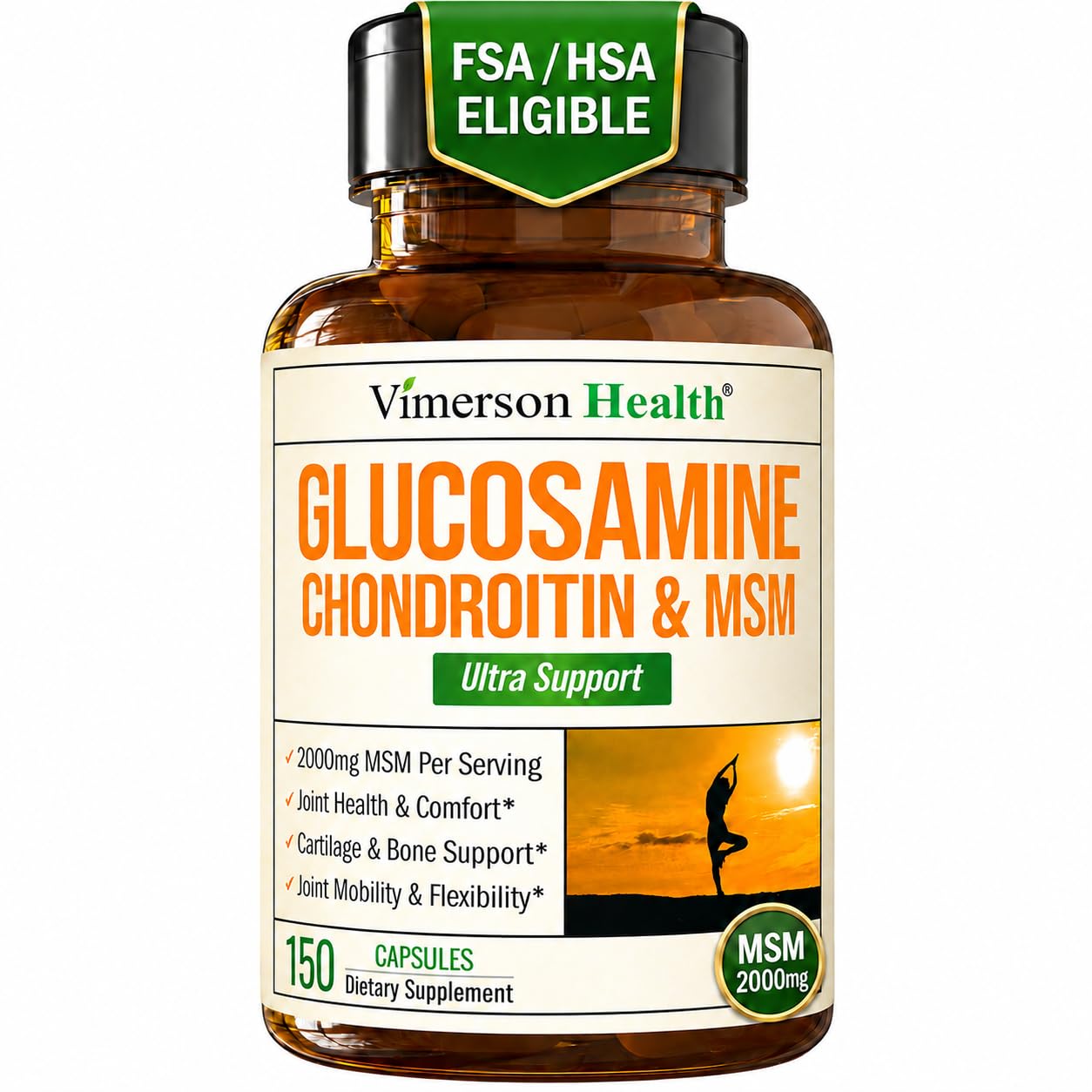 Vimerson Health Glucosamine Chondroitin MSM